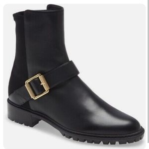 NEW Stuart Weitzman City Buckle Bootie US 7 EU 37.5